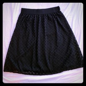 Beautiful black skirt! Like New!